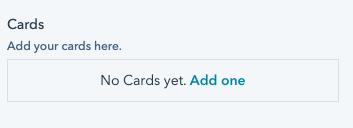 Cards