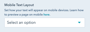 Mobile Text Hero