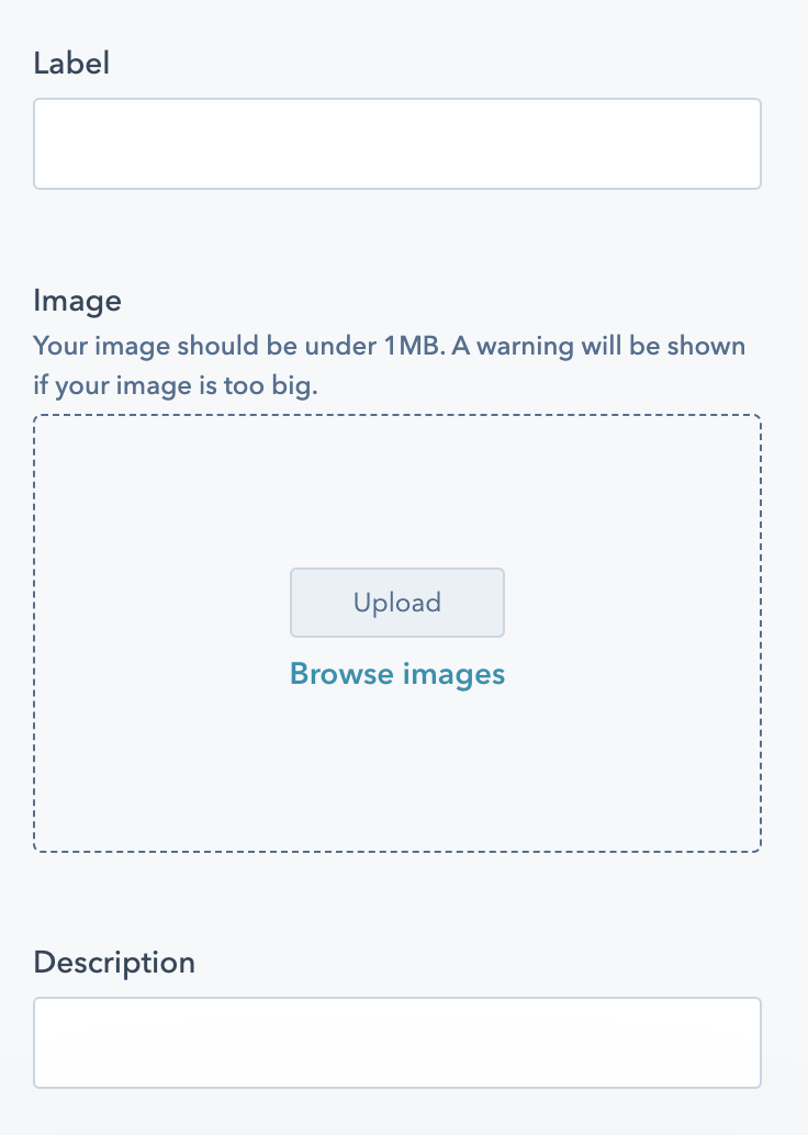 Image & Text Options