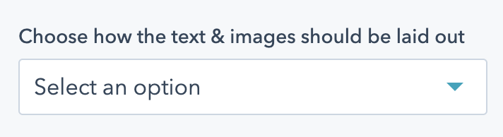 Image & Text layout